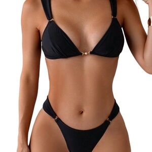 Elegant Black Bikini Set